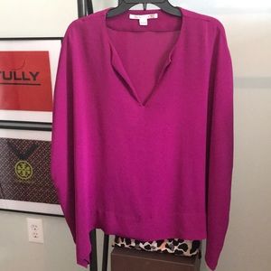 DVF “Kora” Top - RARE COLOR - Medium, EUC